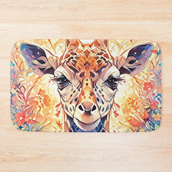 Item preview, Whimsical Giraffe Art designed and sold by TheAnimalZ00.