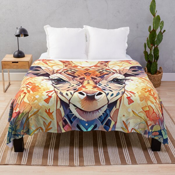 Item preview, Whimsical Giraffe Art designed and sold by TheAnimalZ00.