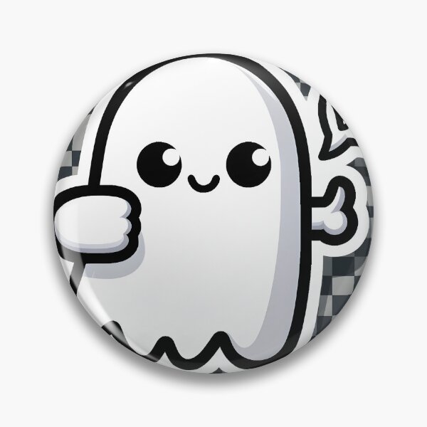 Item preview, Cute Ghostly Greeting designed and sold by inkArtistryfine.