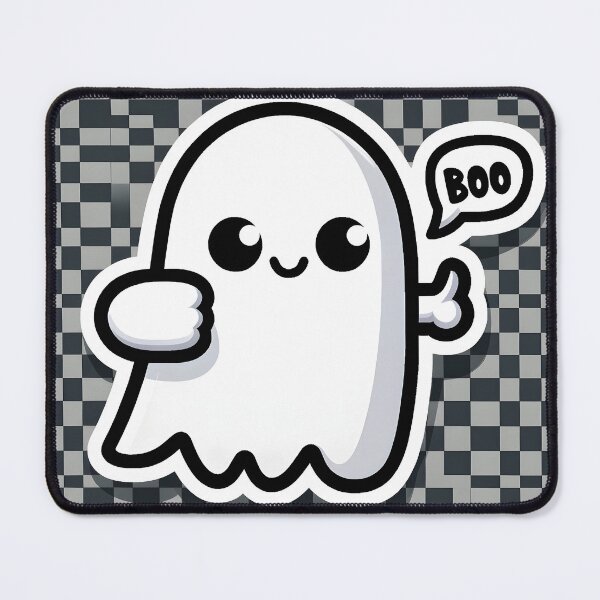 Item preview, Cute Ghostly Greeting designed and sold by inkArtistryfine.