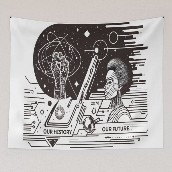 Item preview, Our History Out Future Black History Month designed and sold by KitonicTees.