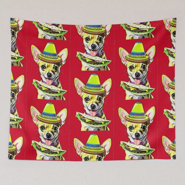 Item preview, EPIC Quiero Taco Bell Chihuahua Dog #tacobell  designed and sold by Earth Nature Creations.