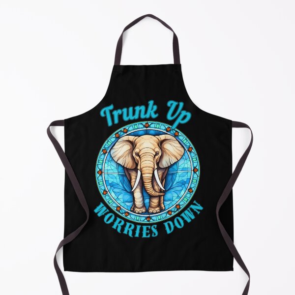 Item preview, Trunk Up, Worries Down. adorable elephant designed and sold by ElephantVibes.