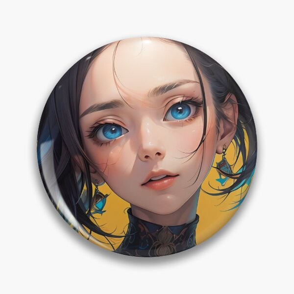 Item preview, Blue Eyes Aesthetic Girl designed and sold by JohnTitor2023.