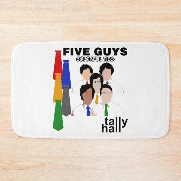 Item preview, Tally Hall - Five Guys Colorful Ties designed and sold by umilukur.