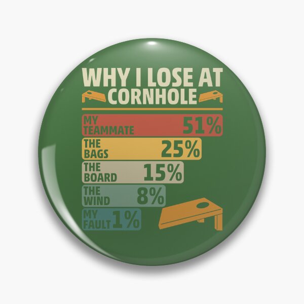 Item preview, Why I Lose At Cornhole Dad Grandpa Uncle designed and sold by ArtMeetsPizza.