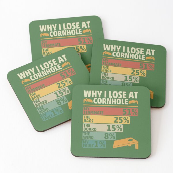 Item preview, Why I Lose At Cornhole Dad Grandpa Uncle designed and sold by ArtMeetsPizza.