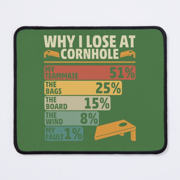 Item preview, Why I Lose At Cornhole Dad Grandpa Uncle designed and sold by ArtMeetsPizza.