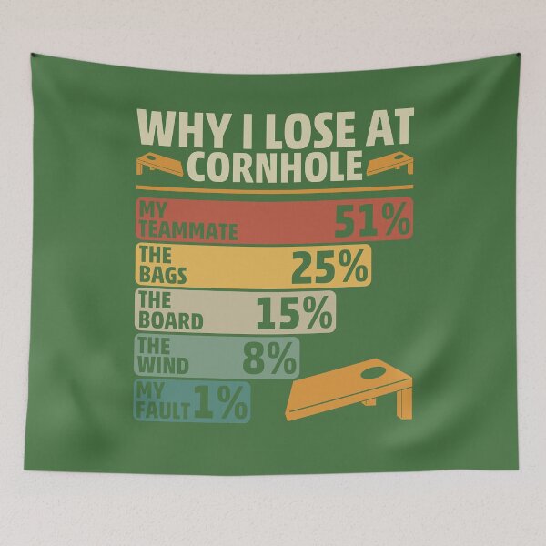 Item preview, Why I Lose At Cornhole Dad Grandpa Uncle designed and sold by ArtMeetsPizza.