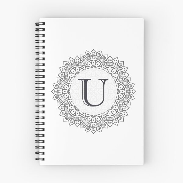 Item preview, Monogram U Ornate Circle Design designed and sold by simplymonogram.