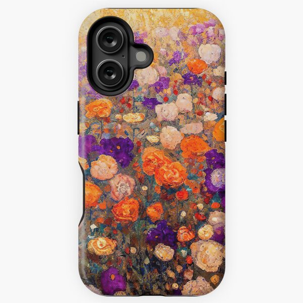 Aperçu de l'œuvre Gustav Klimt - Jardin de fleurs créée et vendue par maniacfitness.