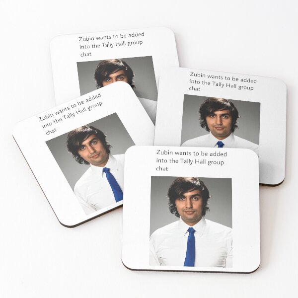 Item preview, zubin wants to be added in to the tally hall group chat designed and sold by umilukur.