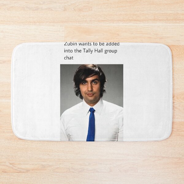 Item preview, zubin wants to be added in to the tally hall group chat designed and sold by umilukur.