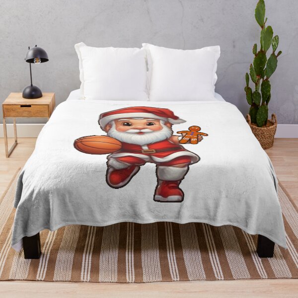 Item preview, Santa Claus Playing Basketball designed and sold by Angelle55.