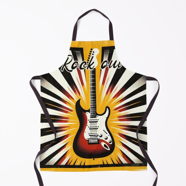 Item preview, Electric Guitar Retro Burst designed and sold by inkArtistryfine.