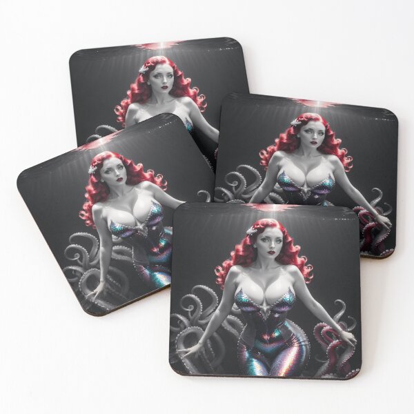 Item preview, Noir Mermaid designed and sold by AthenaShadow.