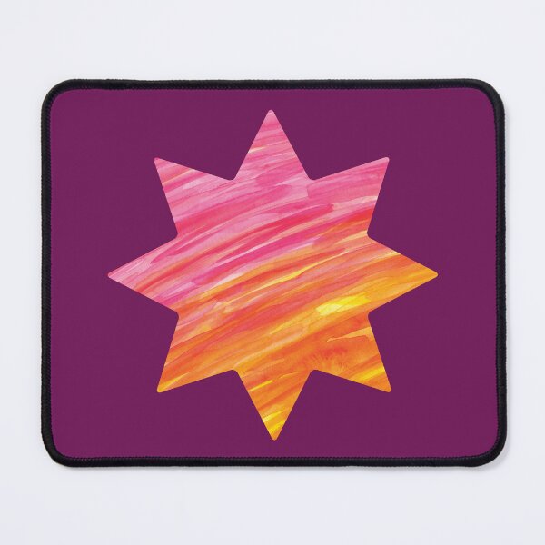 Item preview, Strawberry Orange Sunrise Star designed and sold by Alexandria Levin.