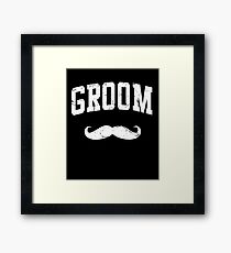 Groom Shirt Framed Print