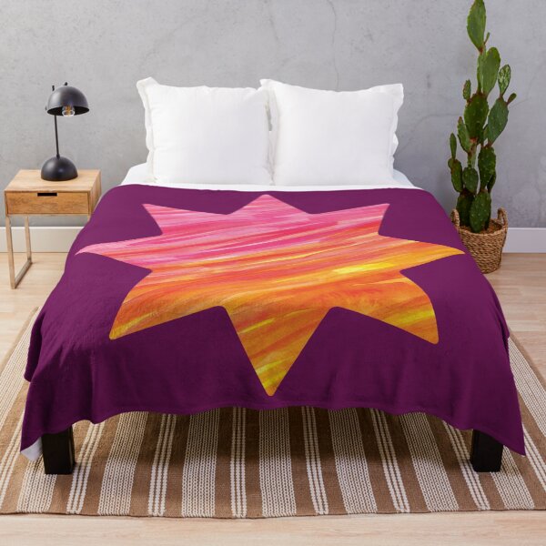Item preview, Strawberry Orange Sunrise Star designed and sold by Alexandria Levin.