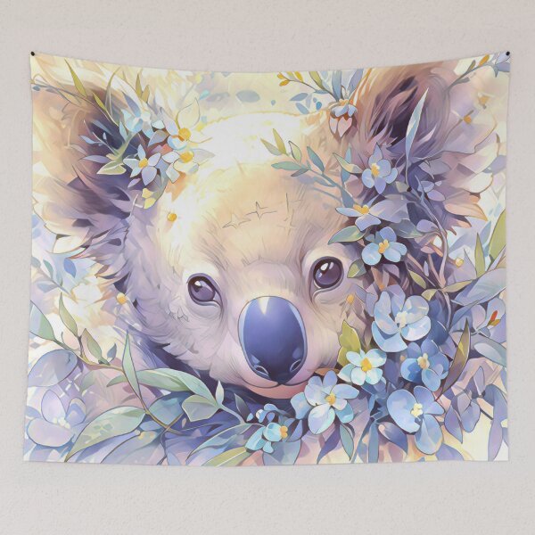 Item preview, Enchanting Colorful Koala  designed and sold by TheAnimalZ00.