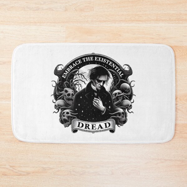 Item preview, Gothic Embrace the Existential Dread Quote designed and sold by ArtadoraDesignz.