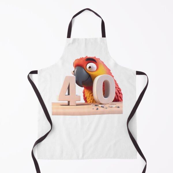 Item preview, Parrot Looks at Forty - Grateful Parrot Designs designed and sold by Smokinjoe66.