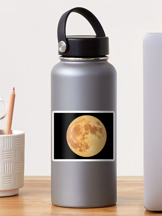 Thumbnail 1 of 3, Sticker, Super Moon designed and sold by tkdgirlms.