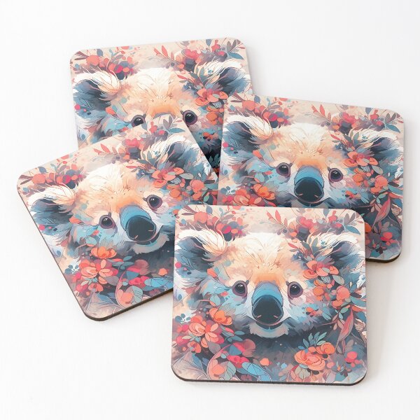 Item preview, Abstract Colorful Cute Koala  designed and sold by TheAnimalZ00.