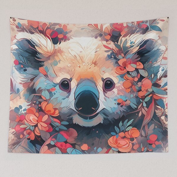 Item preview, Abstract Colorful Cute Koala  designed and sold by TheAnimalZ00.