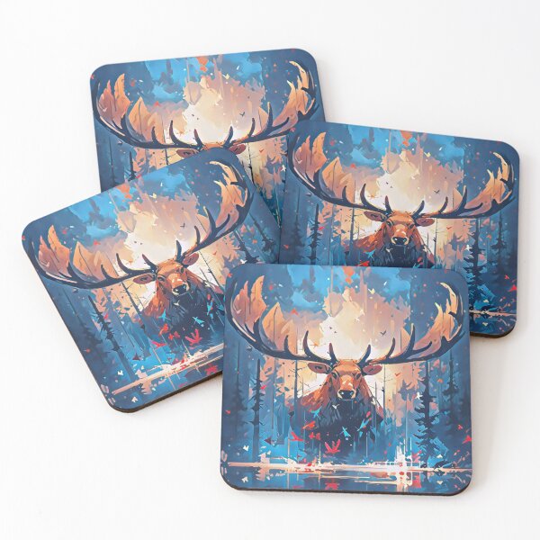 Item preview, Mystical Moose Art designed and sold by TheAnimalZ00.