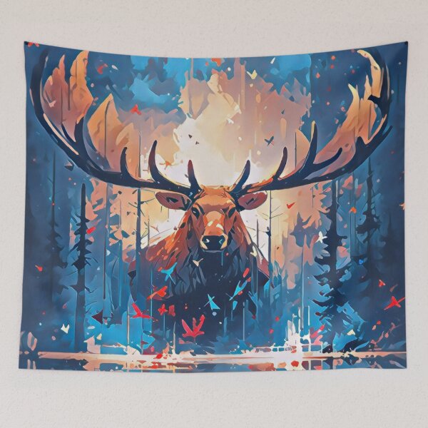 Item preview, Mystical Moose Art designed and sold by TheAnimalZ00.