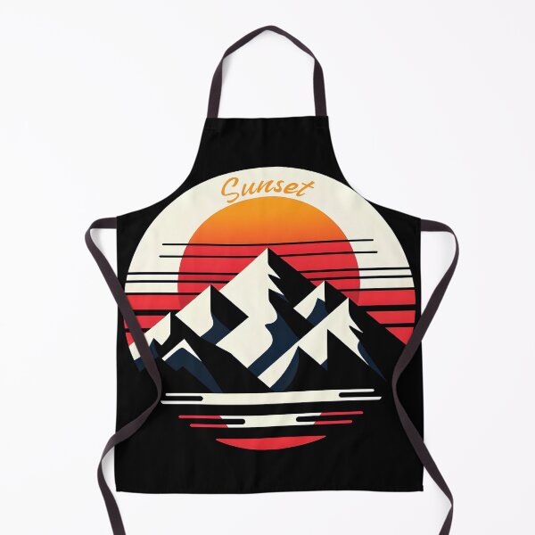 Item preview, Sunset Mountain Minimalist Design designed and sold by inkArtistryfine.