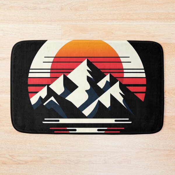 Item preview, Sunset Mountain Minimalist Design designed and sold by inkArtistryfine.
