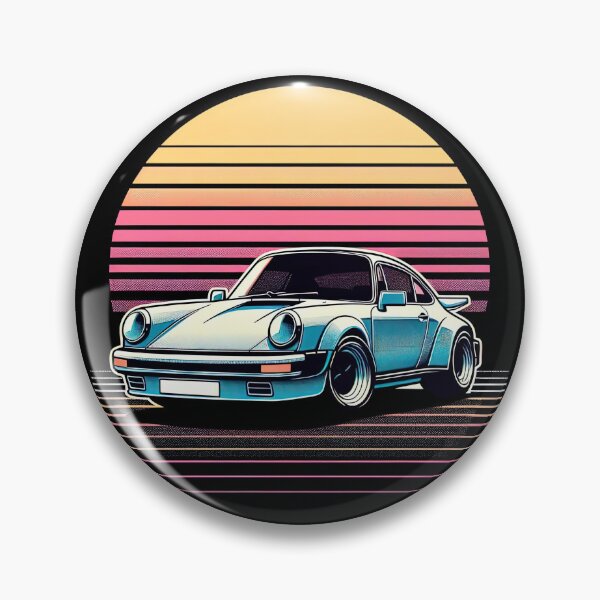 Item preview, Synthwave Supercar Retrowave 80's Sports Car Graphic designed and sold by SpookshowDesign.