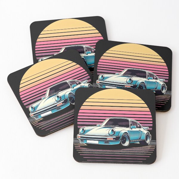 Item preview, Synthwave Supercar Retrowave 80's Sports Car Graphic designed and sold by SpookshowDesign.