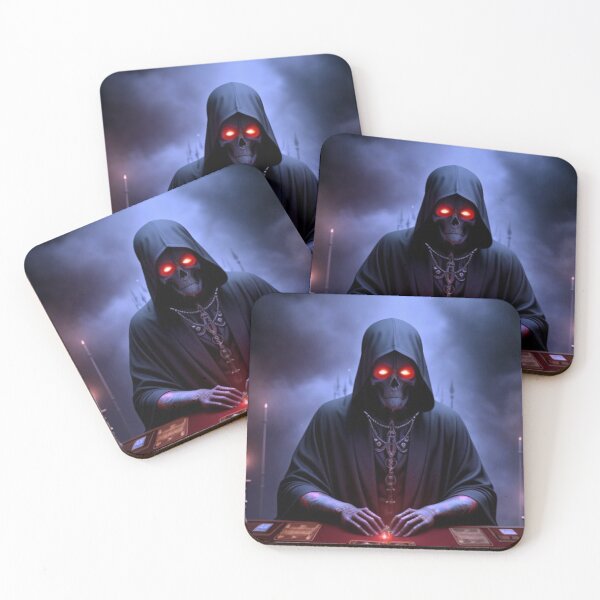 Item preview, Grim Reamer at the Card Table designed and sold by TheDarkWardrobe.