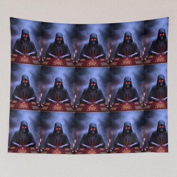 Item preview, Grim Reamer at the Card Table designed and sold by TheDarkWardrobe.