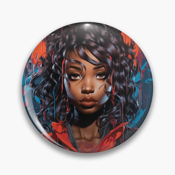Item preview, Maroon Elegance: Afrocentric Art designed and sold by UrbanEthnicArts.