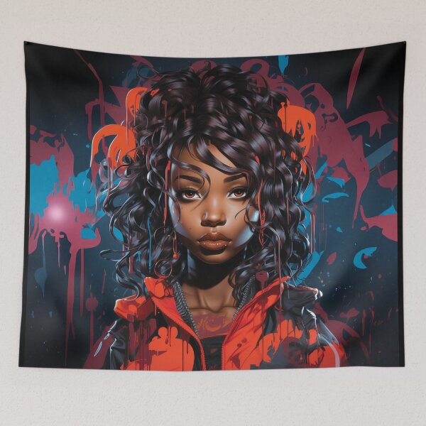 Item preview, Maroon Elegance: Afrocentric Art designed and sold by UrbanEthnicArts.