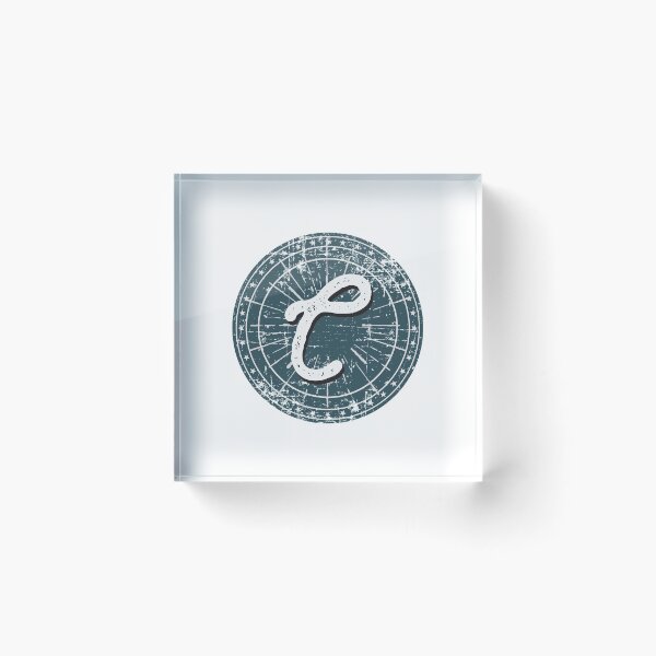 Item preview, Monogram C Vintage Sunburst Circle designed and sold by simplymonogram.