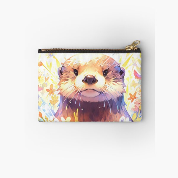 Item preview, Cute Pastel Watercolor Otter designed and sold by TheAnimalZ00.