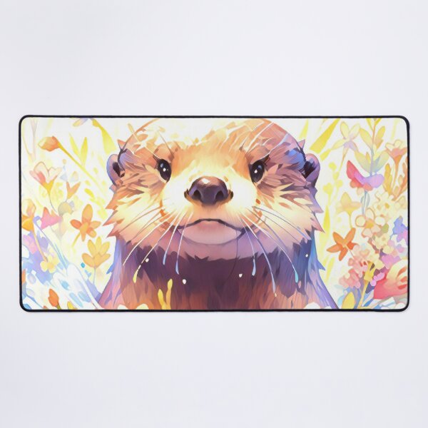 Item preview, Cute Pastel Watercolor Otter designed and sold by TheAnimalZ00.