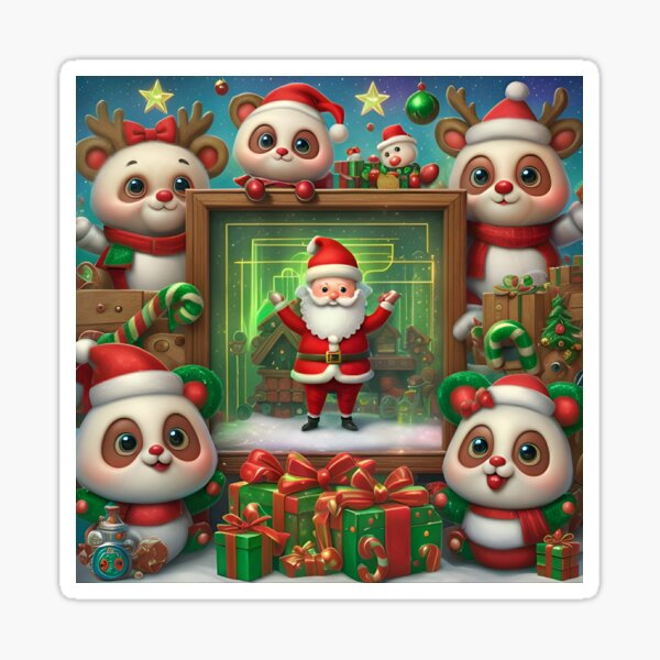 Item preview, Christmas animal festive designed and sold by ManikRaja.