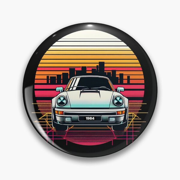Item preview, Synthwave Supercar Retrowave 80's Sports Car Sunset Graphic designed and sold by SpookshowDesign.