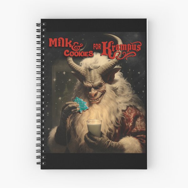 Artikelvorschau, Milch und Kekse für Krampus entworfen und verkauft von Whimsaurus.