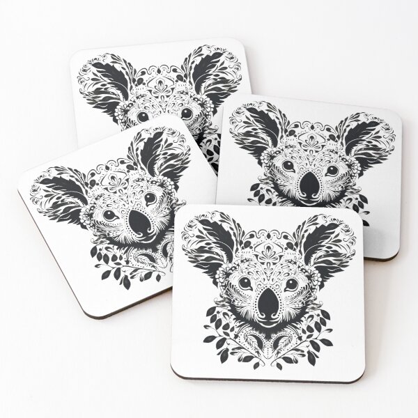 Item preview, Silhouettes of koala bear designed and sold by KandaShopTH.