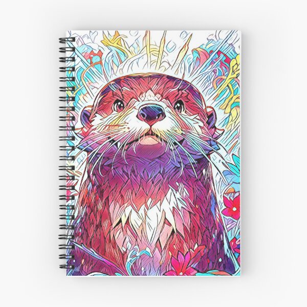 Item preview, Abstract Otter Art designed and sold by TheAnimalZ00.