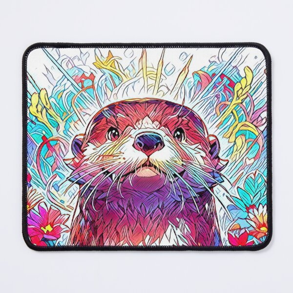 Item preview, Abstract Otter Art designed and sold by TheAnimalZ00.