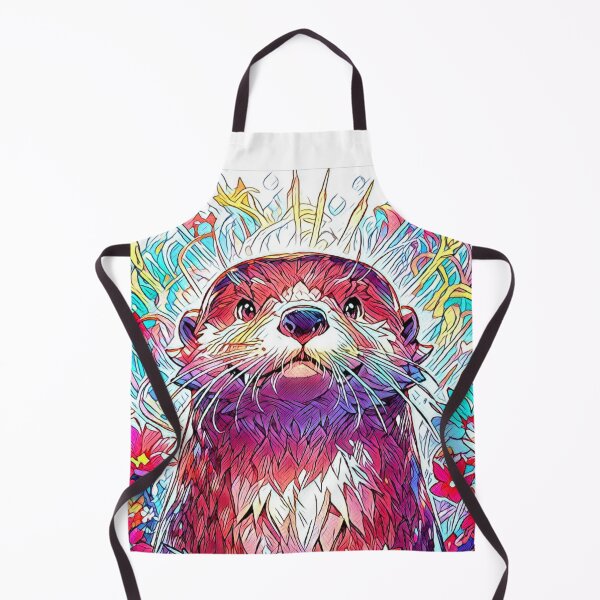 Item preview, Abstract Otter Art designed and sold by TheAnimalZ00.
