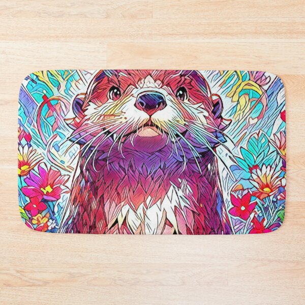 Item preview, Abstract Otter Art designed and sold by TheAnimalZ00.